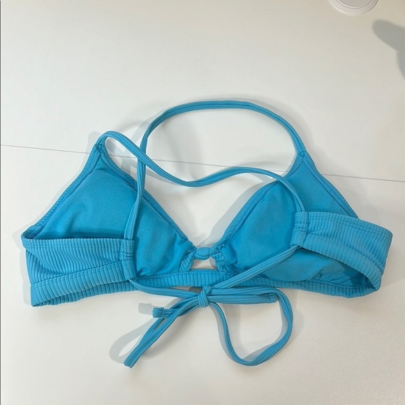 Adore Me Swimsuit Top Blue Women's Swim Top Medium - Picture 3 of 4